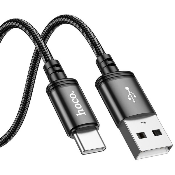 Фото - Кабель HOCO X91 Radiance charging data cable for Type-C 3M Black (6931474788726)