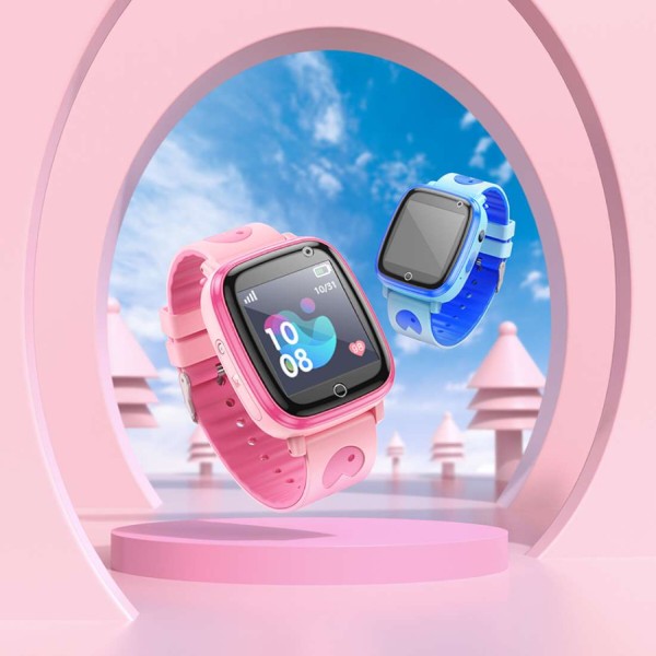 Фото - Детские часы HOCO Y100 36mm. SIM 2G. 400 mAh. IP65 Blue (6942007625630)