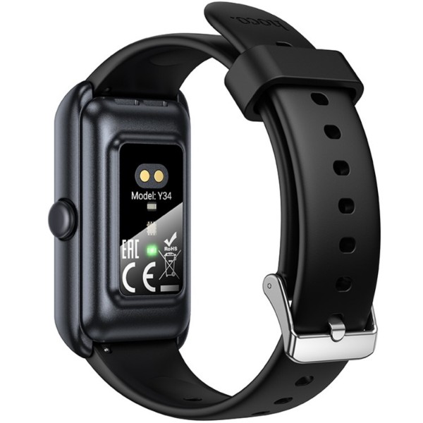 Фото - Смарт-годинник HOCO Y34  37mm 180 mAh IP67 Black (6942007662703)