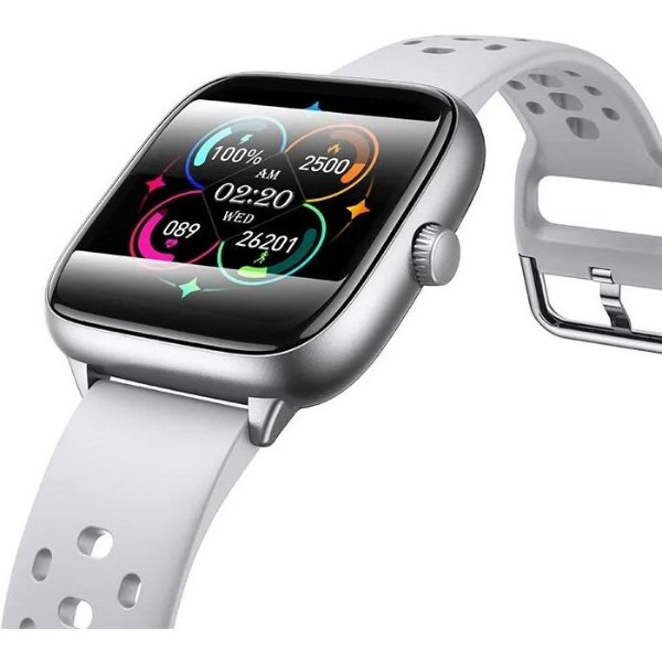 Фото - Смарт-годинник HOCO Y36 43mm 200 mAh IP67 Silver (6942007667593)