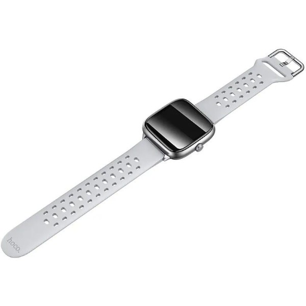 Фото - Смарт-годинник HOCO Y36 43mm 200 mAh IP67 Silver (6942007667593)