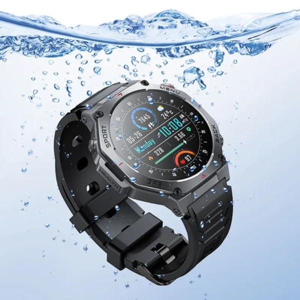 Фото - Смарт-часы HOCO Y37 AMOLED 36mm 520 mAh GPS lack (6942007666046)