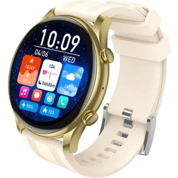 Фото - Смарт-годинник HOCO Y38 AMOLED 36mm 300 mAh Gold (6942007672061)