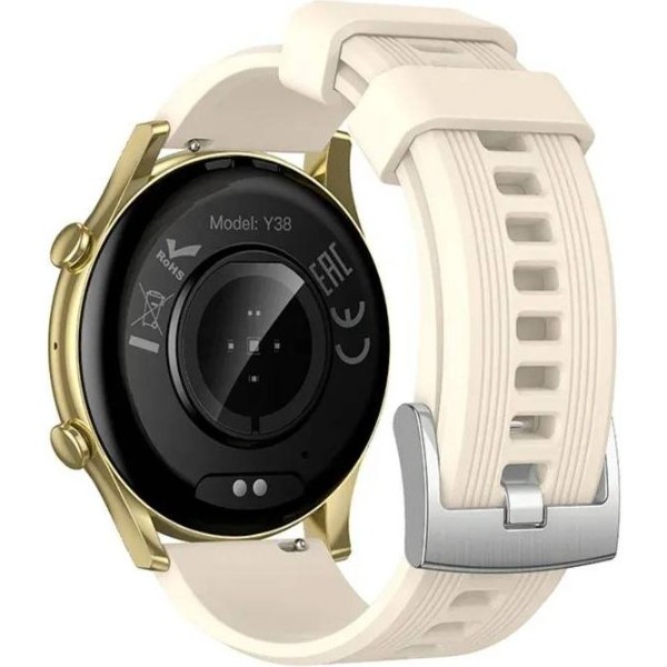 Фото - Смарт-годинник HOCO Y38 AMOLED 36mm 300 mAh Gold (6942007672061)