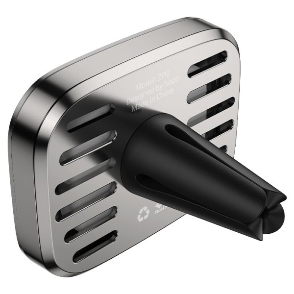 Фото - Ароматизатор для авто HOCO ZP8 Metal Gray (6942007626415)