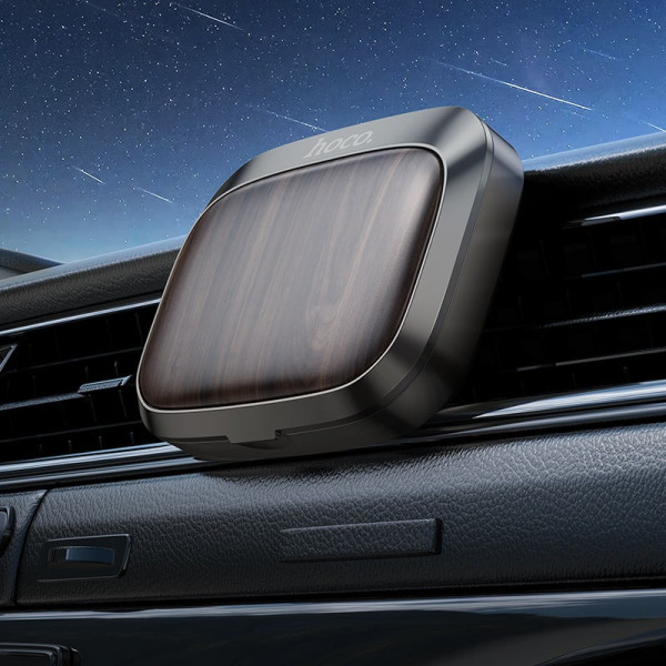 Фото - Ароматизатор для авто HOCO ZP8 Metal Gray (6942007626415)