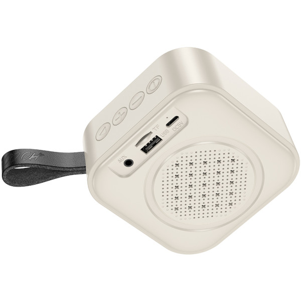 Фото - Портативная акустика HOCO HC22 Auspicious sports BT speaker Paint White (6931474798893)