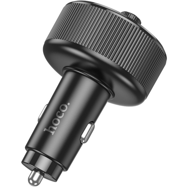 Фото - FM модулятор HOCO E82 PD30W+QC3.0 car BT Black (6942007620642)