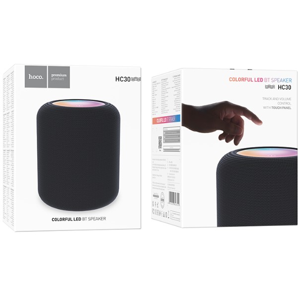 Фото - Портативная акустика HOCO HC30 Oceano BT speaker Black (6942007646321)