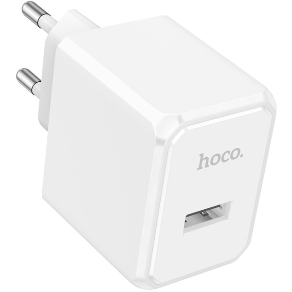 Фото - Мережевий зарядний пристрій HOCO CS11A Ocean single port charger White (6942007603553)