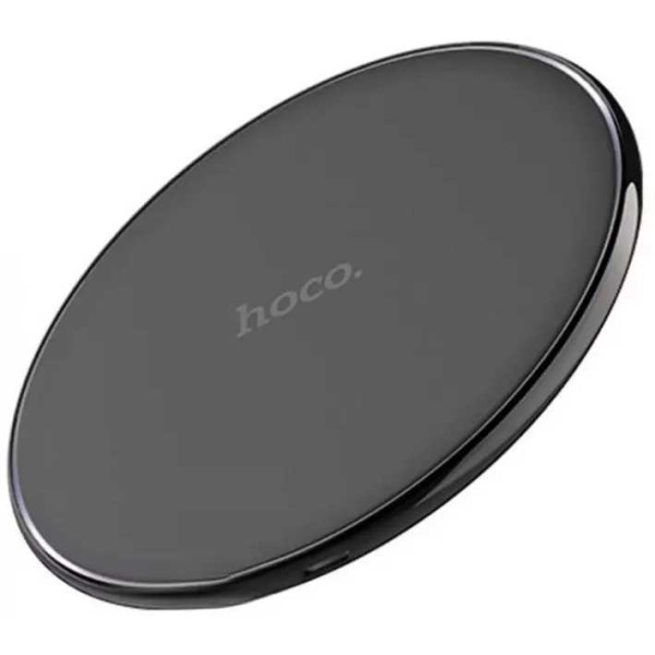 Фото - Бездротовий зарядний пристрій HOCO БездCW6 Pro Easy 15W Black (6931474755032)