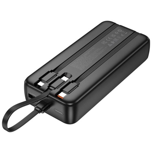 Фото - Батарея мобильная HOCO J132A Sabio 22.5W+PD20W 20000mAh Black (6942007632591)