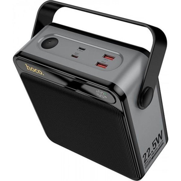 Фото - Батарея мобільна HOCO J161 Power 22.5W + PD20W With lighting 80000 mAh Black (715359)