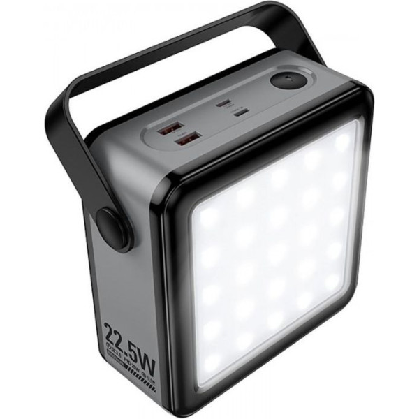 Фото - Батарея мобільна HOCO J161 Power 22.5W + PD20W With lighting 80000 mAh Black (715359)