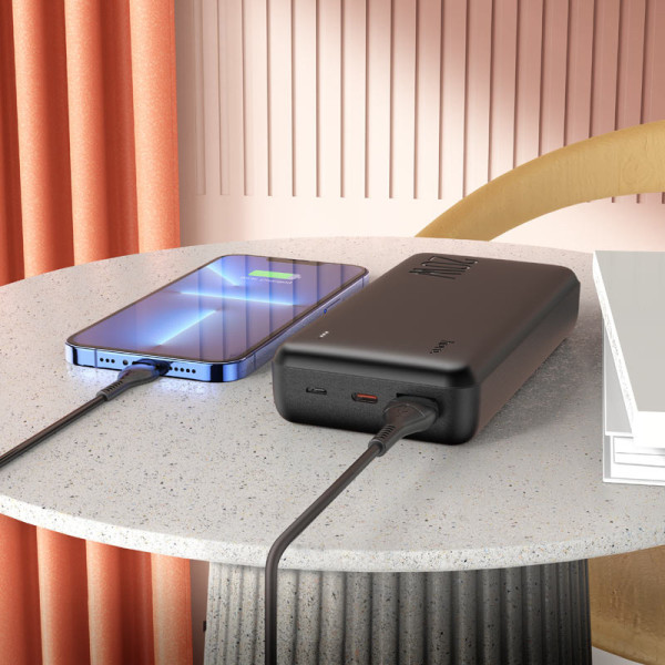 Фото - Батарея мобільна HOCO J87A Tacker PD20W+QC3.0 20000mAh Black (6931474761033)