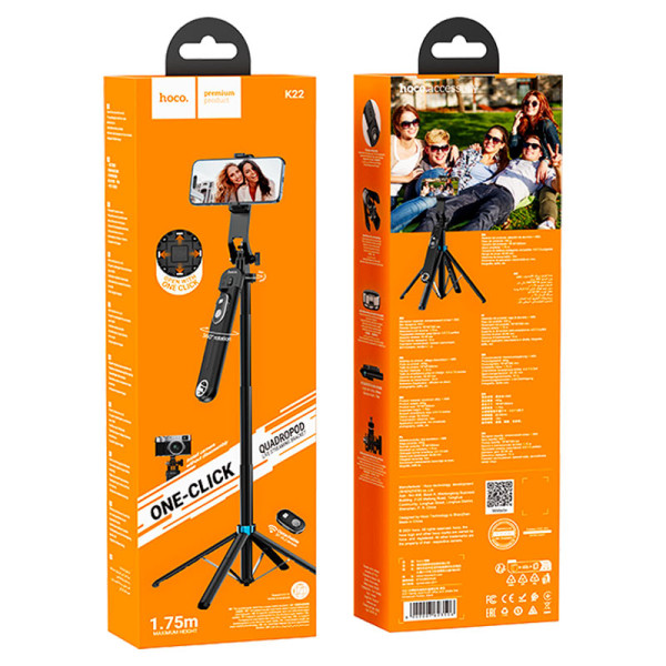 Фото - Трипод для селфи HOCO K22 Handy Black