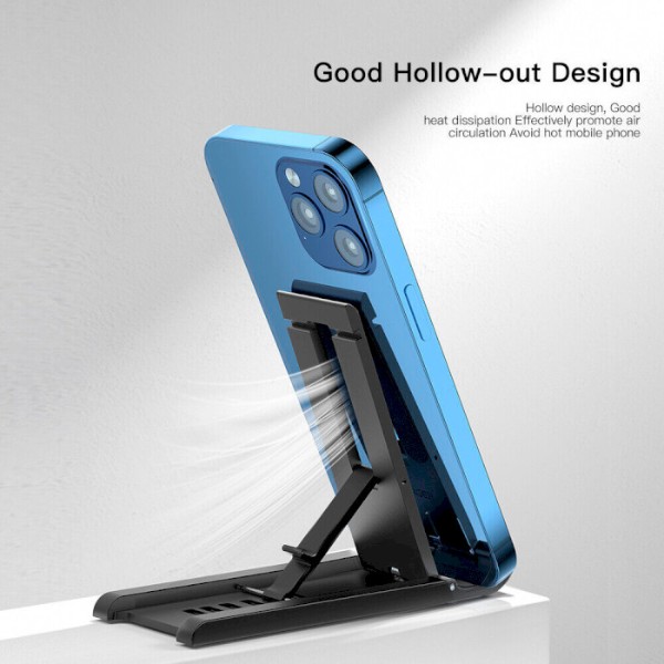 Фото - Підставка для мобільного пристрою Essager Sailing Desktop Phone Holder Black (EZJZM-FC01)