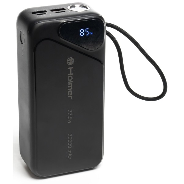 Фото - Батарея мобільна Holmer Cheetah 30000 mAh 22.5W Type-C Black (NRG-02) Фото - Батарея мобільна Holmer Cheetah 30000 mAh 22.5W Type-C Black (NRG-02)