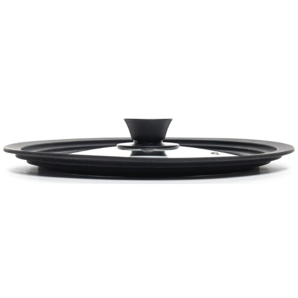 Фото - Кришка для посуду Holmer Silicon Universal 20 см (LI-0120-PBL)