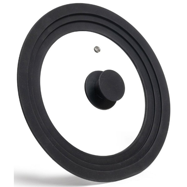 Фото - Кришка для посуду Holmer Silicon Universal 20 см (LI-0120-PBL)