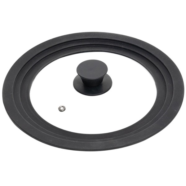 Фото - Кришка для посуду Holmer Silicon Universal 24 см (LI-0124-PBL)