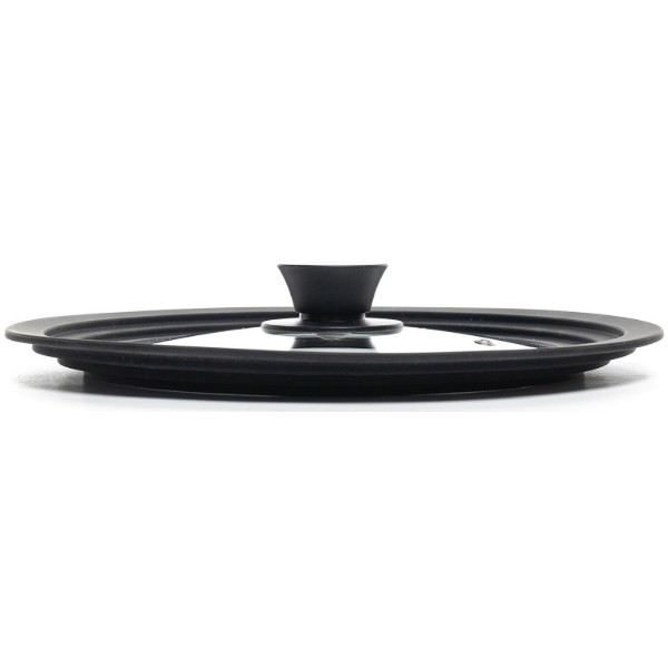 Фото - Кришка для посуду Holmer Silicon Universal 24 см (LI-0124-PBL)
