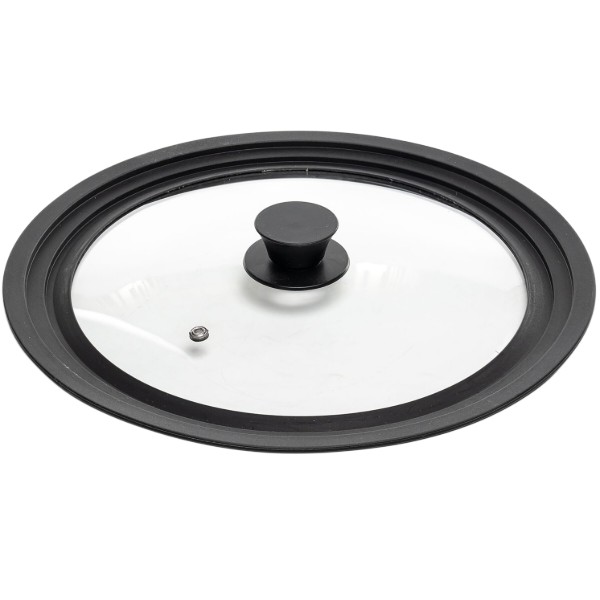 Фото - Кришка для посуду Holmer Silicon Universal 30 см (LI-0130-PBL)