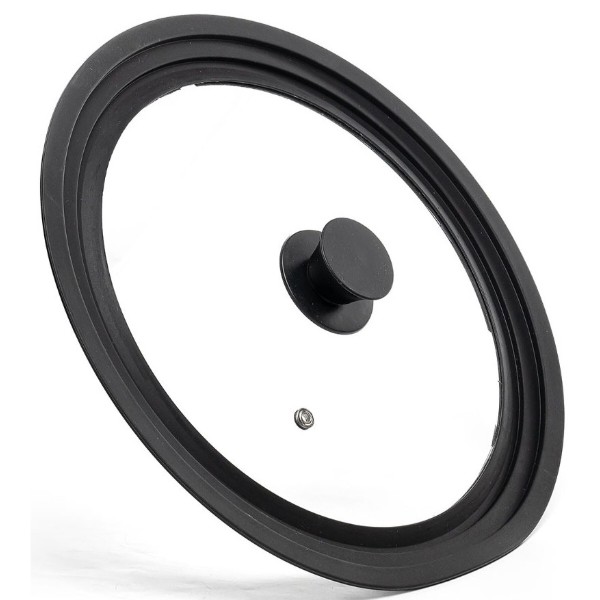 Фото - Кришка для посуду Holmer Silicon Universal 30 см (LI-0130-PBL)