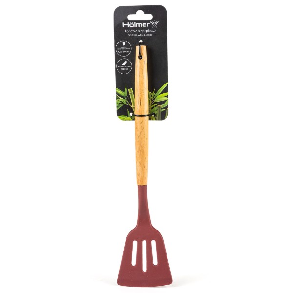 Фото - Лопатка кухонная Holmer ST-0331-WSG Bamboo