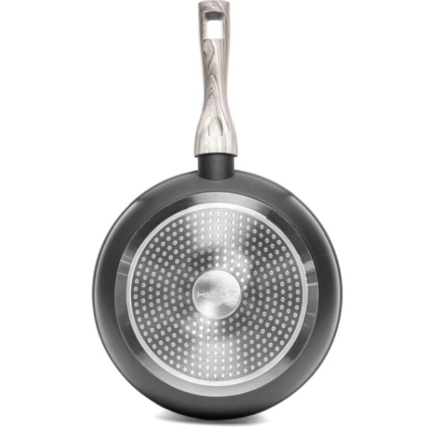 Фото - Сковорода універсальна Holmer Star Chef Granite Premium 26 см (FP-22326-SWMGBL)