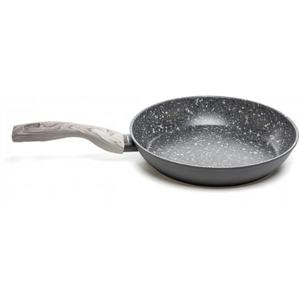 Фото - Сковорода універсальна Holmer Star Chef Granite Premium 28 см (FP-22328-SWMGBL)