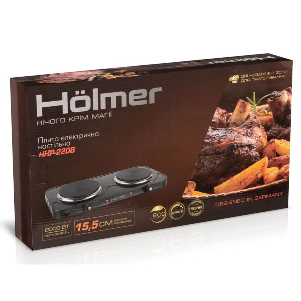 Фото - Плита электрическая настольная Holmer HHP-220B