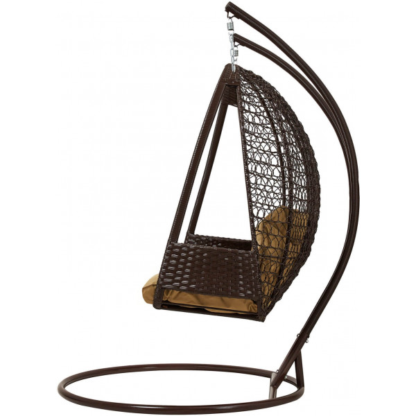 Фото - Крісло-кокон Home Rest подвійне Коричневий