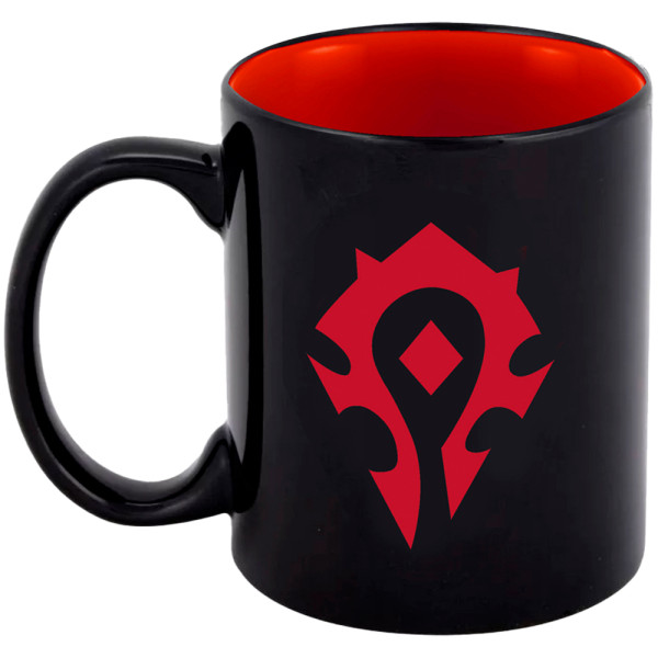Фото - Чашка Blizzard WORLD OF WARCRAFT Horde 330 мл Black (FWWMUG24BKHOR0002)