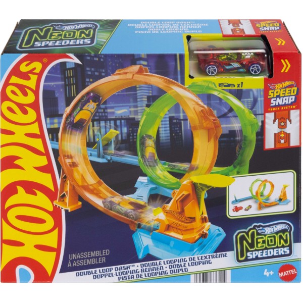 Фото - Игровой набор Hot Wheels Неоновая петля (JMG49)