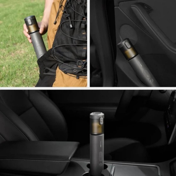 Фото - Пылесос ручной для автомобиля HOTO 4в1 AutoCare Air Duster&Vacuum (QWCXA005)