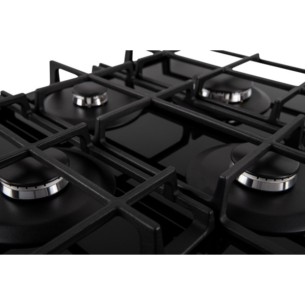 Фото - Духова шафа + варильна поверхня газова Hotpoint-Ariston HAO3K78PSUFB + HAGS61F/BK1