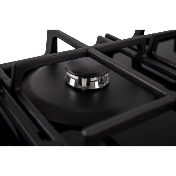 Фото - Духова шафа + варильна поверхня газова Hotpoint-Ariston FA5S841JBLGHA + HAGS61FBK