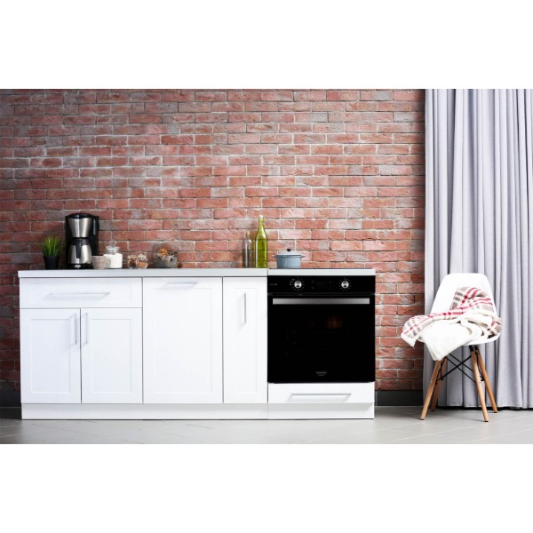 Фото - Духовой шкаф + варочная панель индукционная Hotpoint-Ariston FA5S841JBLGHA + HB4860BNE