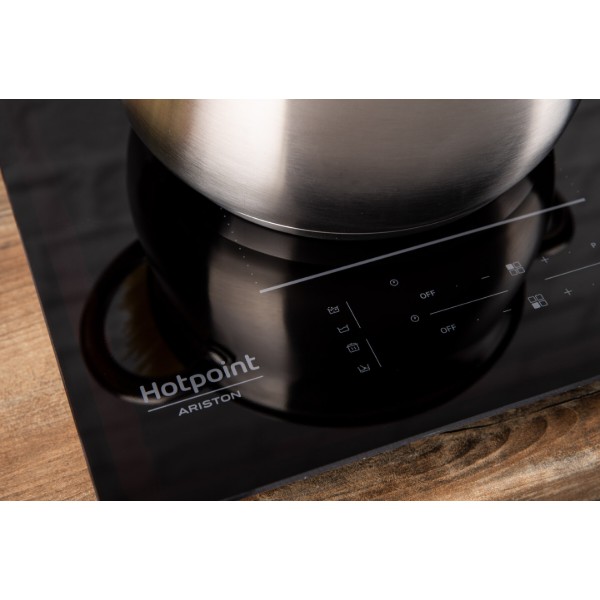 Фото - Духовой шкаф + варочная панель индукционная Hotpoint-Ariston HAO3K78PSUFB + HB4860BNE