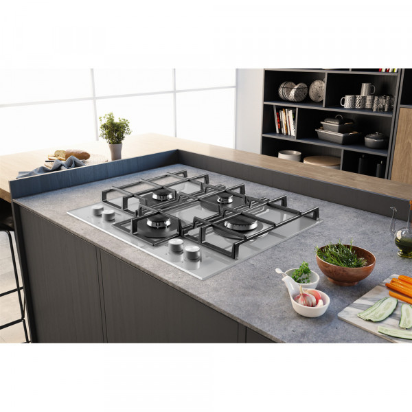 Фото - Варочная панель газовая Hotpoint-Ariston HAGS61FWH