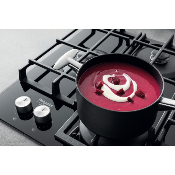 Фото - Варочная панель газовая Hotpoint-Ariston HAGS61FBK