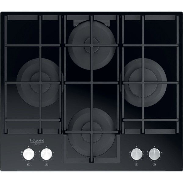 Фото - Варочная панель газовая Hotpoint-Ariston HAGS61FBK
