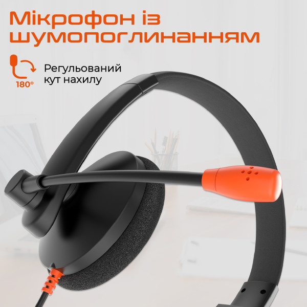 Фото - Гарнітура дротова Meetion MT-HP002U-A