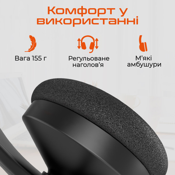 Фото - Гарнітура дротова Meetion MT-HP002U-A
