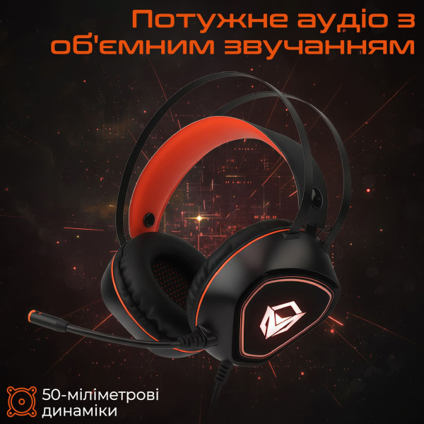 Фото - Гарнітура дротова ігрова Meetion MT-HP020-A