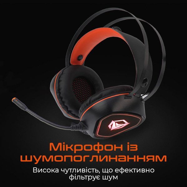 Фото - Гарнітура дротова ігрова Meetion MT-HP020-A
