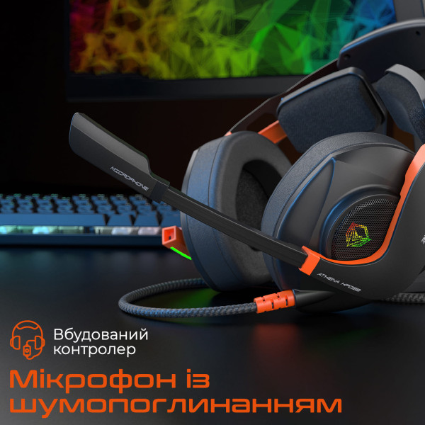 Фото - Гарнітура дротова ігрова Meetion MT-HP099-A