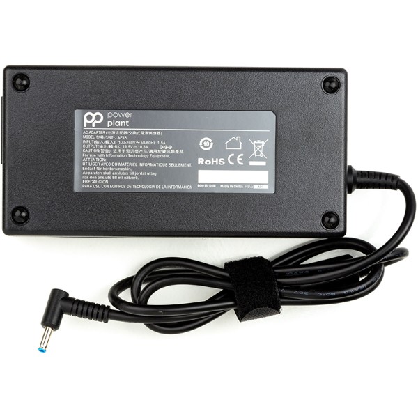 Фото - Зарядное устройство для ноутбука PowerPlant HP 220V 19.5V 200W 10.3A (4.5*3.0) (HP200G4530)