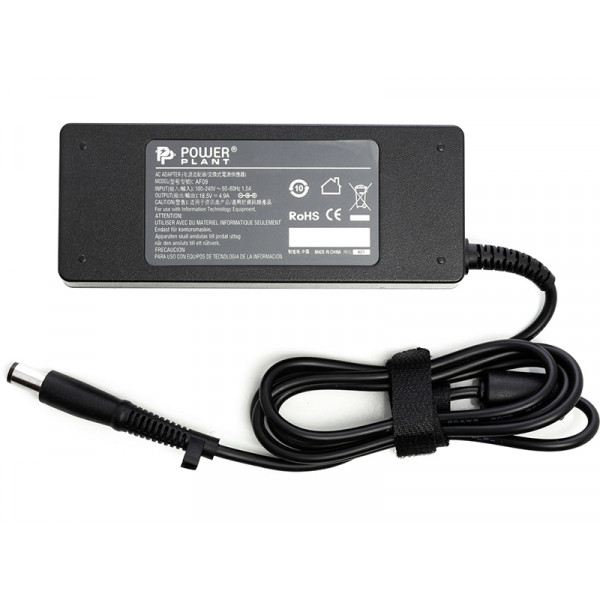 Фото - Зарядний пристрій для ноутбука PowerPlant HP 220V 18.5V 90W 4.9A (HP90E7450) Фото - Зарядний пристрій для ноутбука PowerPlant HP 220V 18.5V 90W 4.9A (HP90E7450)